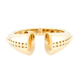 14K YELLOW GOLD 585 OPEN BAND RING